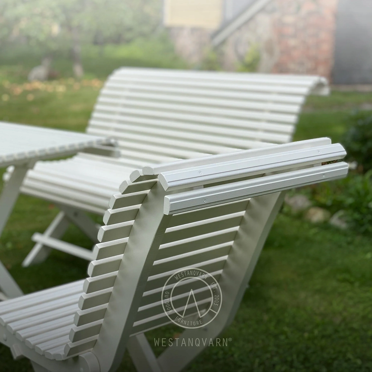 Sundborn stol varmvit