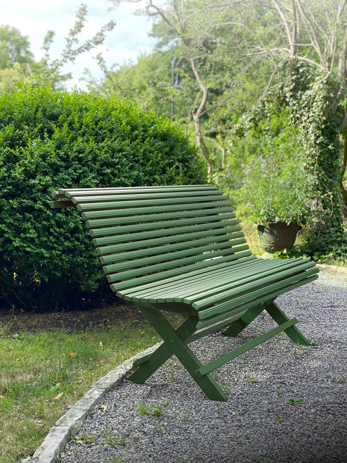 Sundborn soffa skogsgrön 145 cm