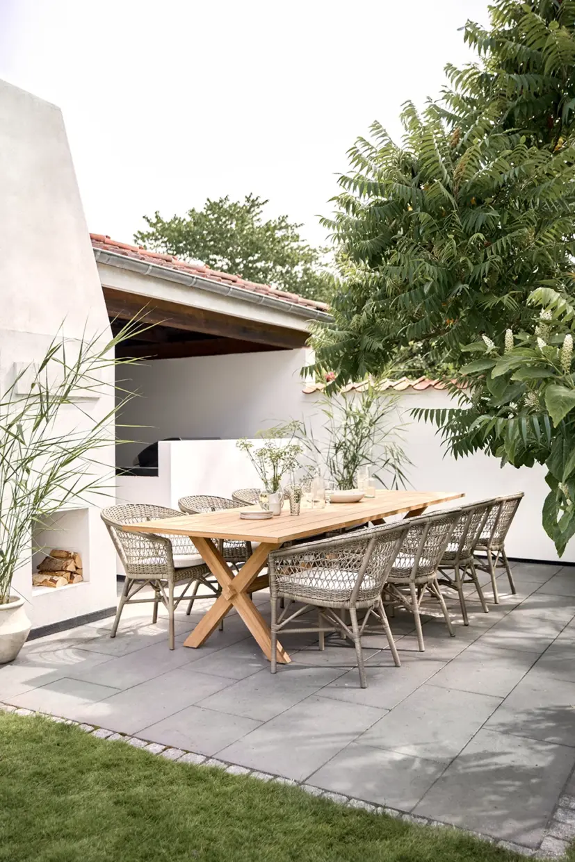 Sika design Colonial bord teak 300x100 cm