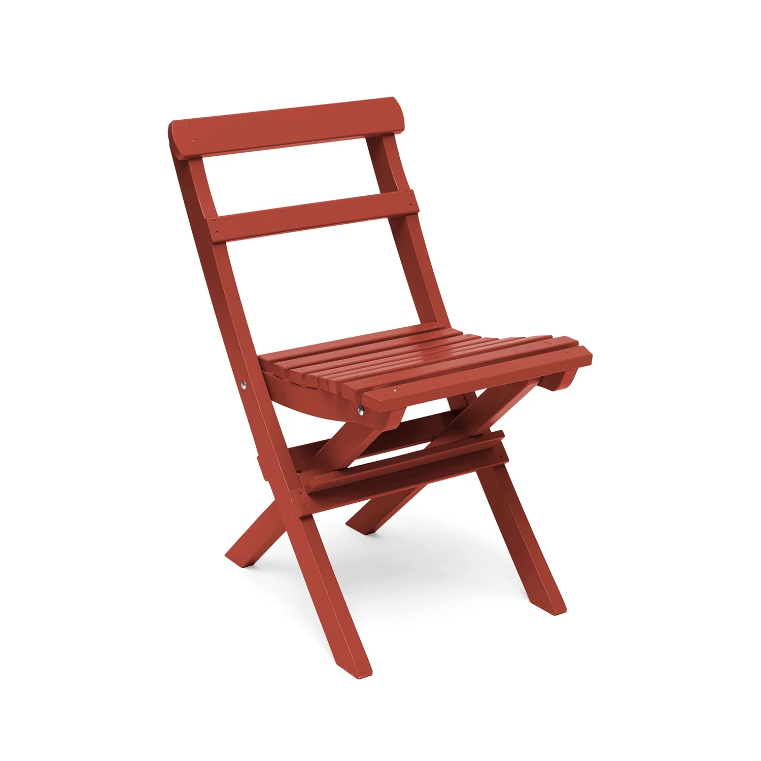 Torpet stol oxidröd