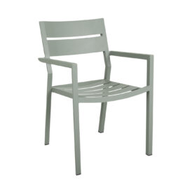 Delia karmstol i färgen dusty green.