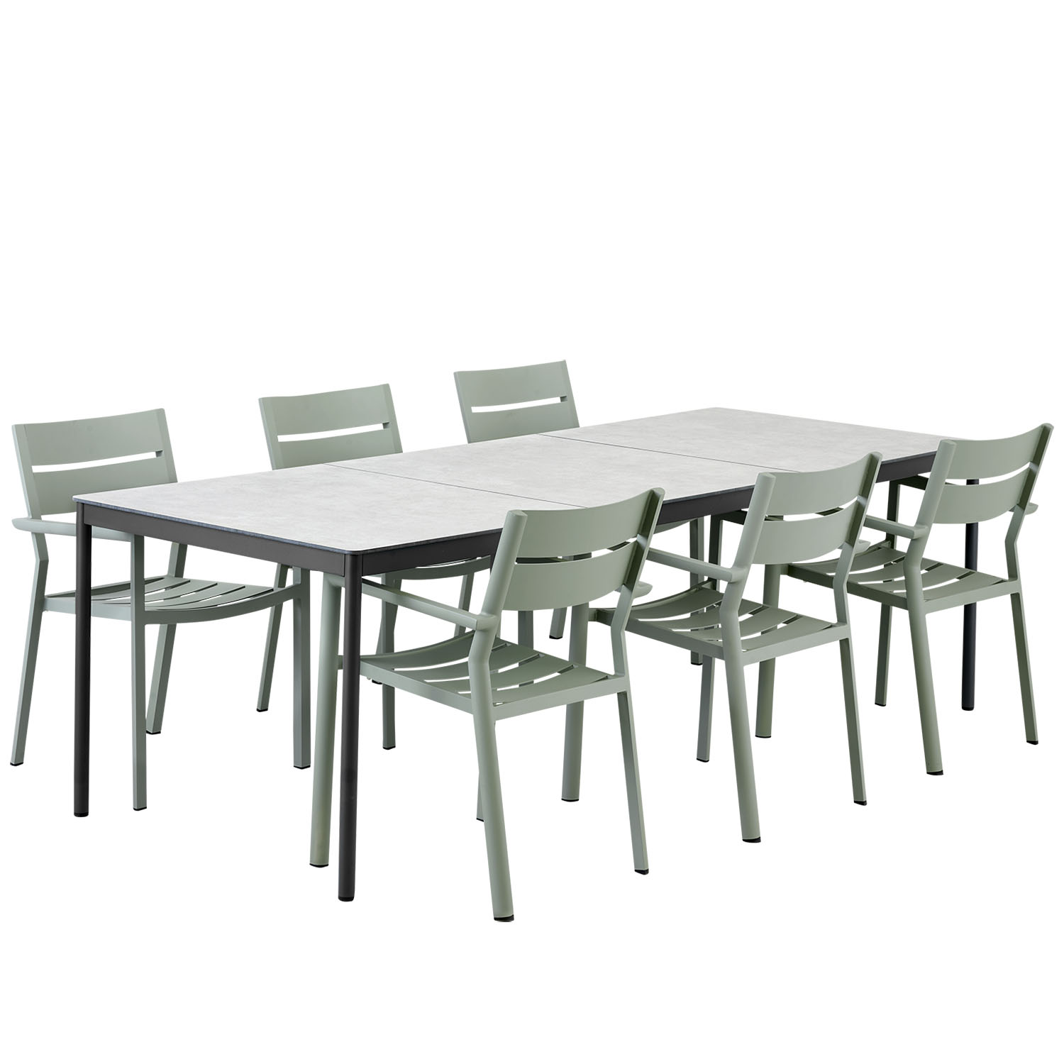 Delia karmstol dusty green