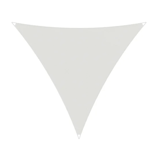 Umbrosa Ingenua solsegel trekantigt i färgen natural.