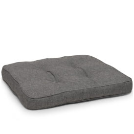 Sittdyna grå melange polyester 53x49 cm