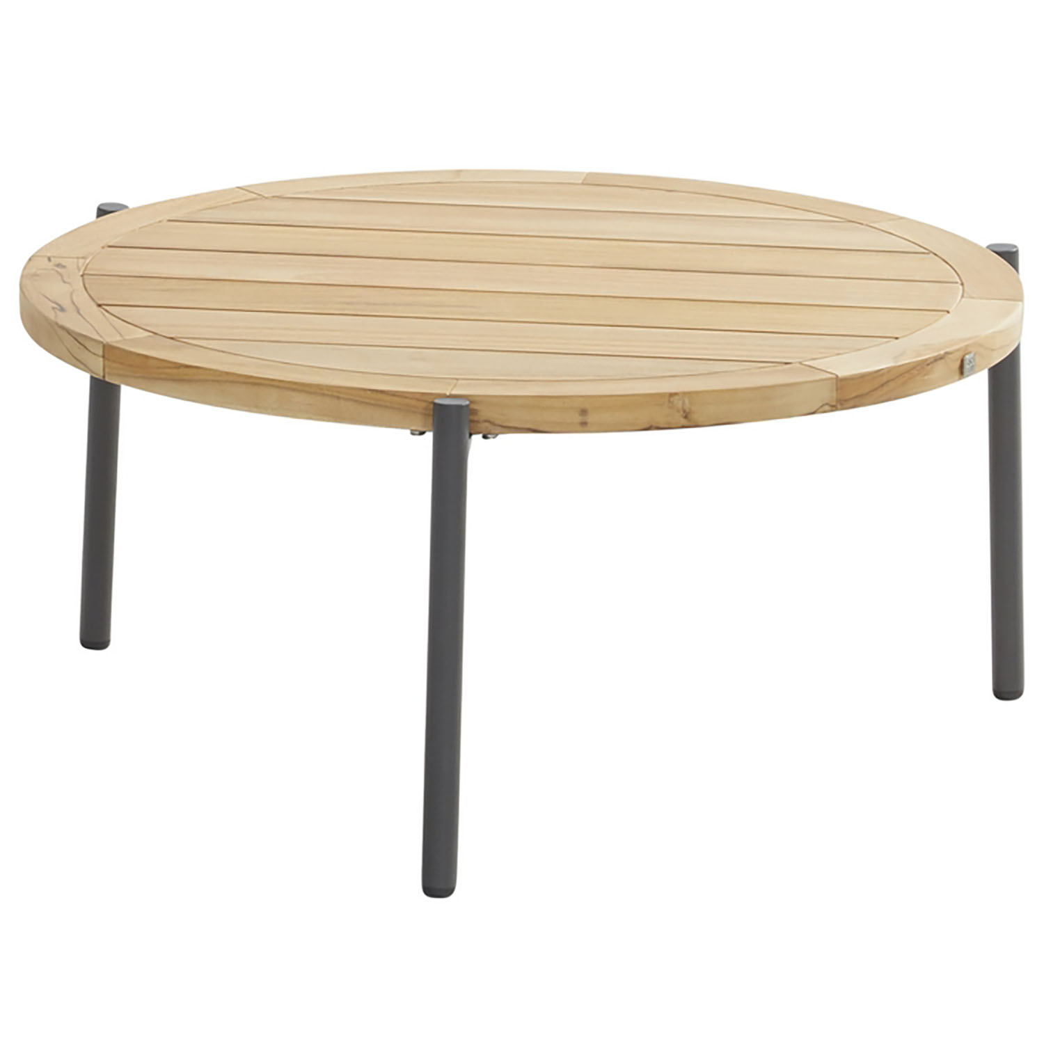 Product Image for Yoga soffbord antracit/teak Ø73 cm