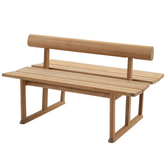 Bancó dubbelsoffa teak 130 cm