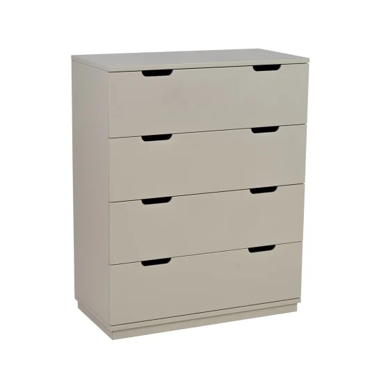 Aoko byrå 4 lådor beige