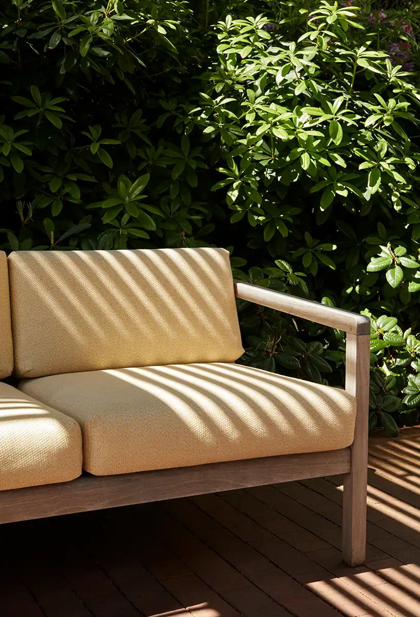 Virkelyst 3-sitssoffa honungsgul