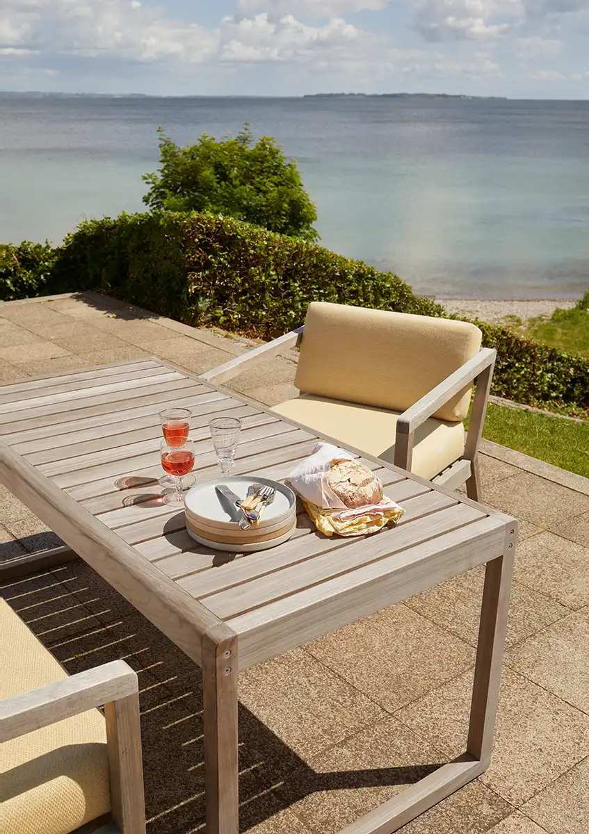 Virkelyst fåtölj honungsgul