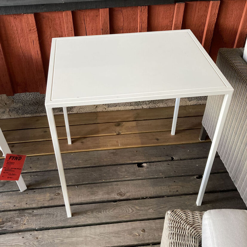 Design Of Bistro cafébord vit 70x55 cm