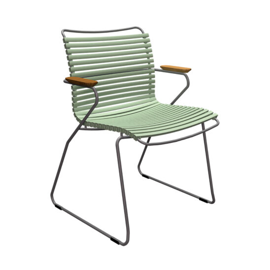 Click matstol i färgen dusty green