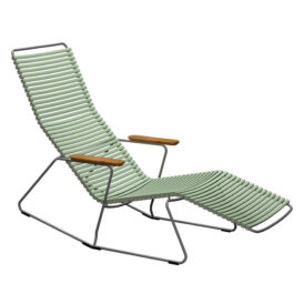 Click Sunrocker med lameller i färgen dusty green