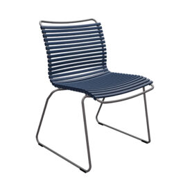 Click matstol mörkblå