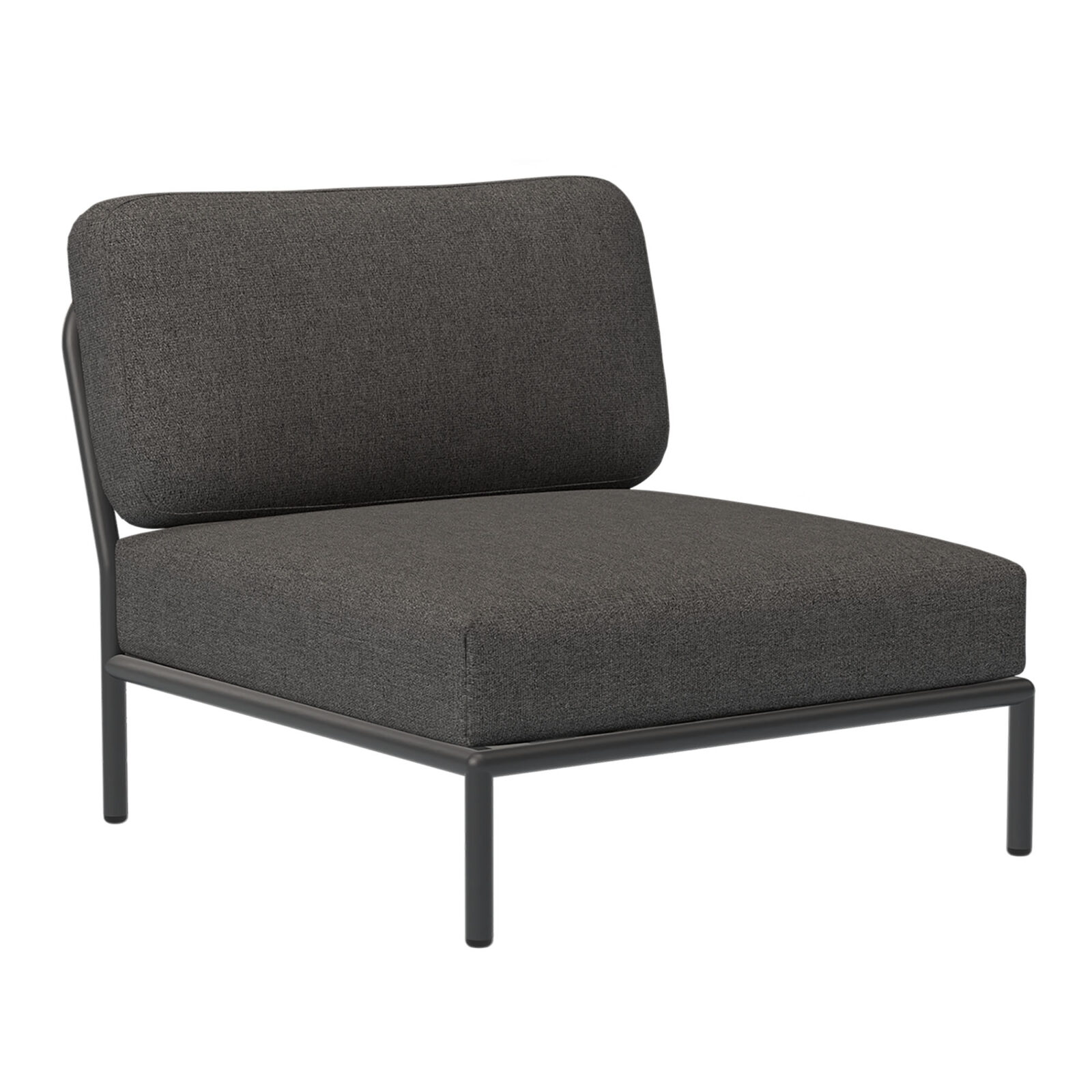 Level mittdel mörkgrå/mörkgrå