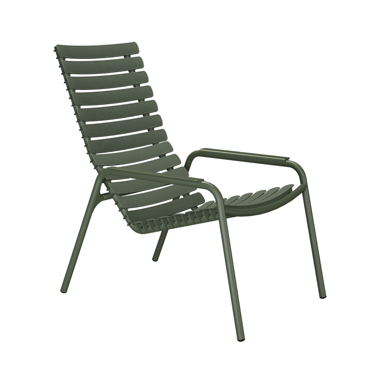 ReClips loungefåtölj olivgrön