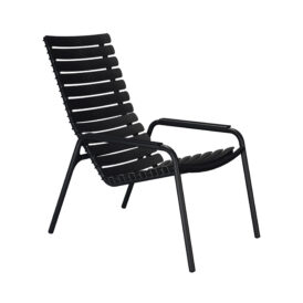 ReClips loungefåtölj svart