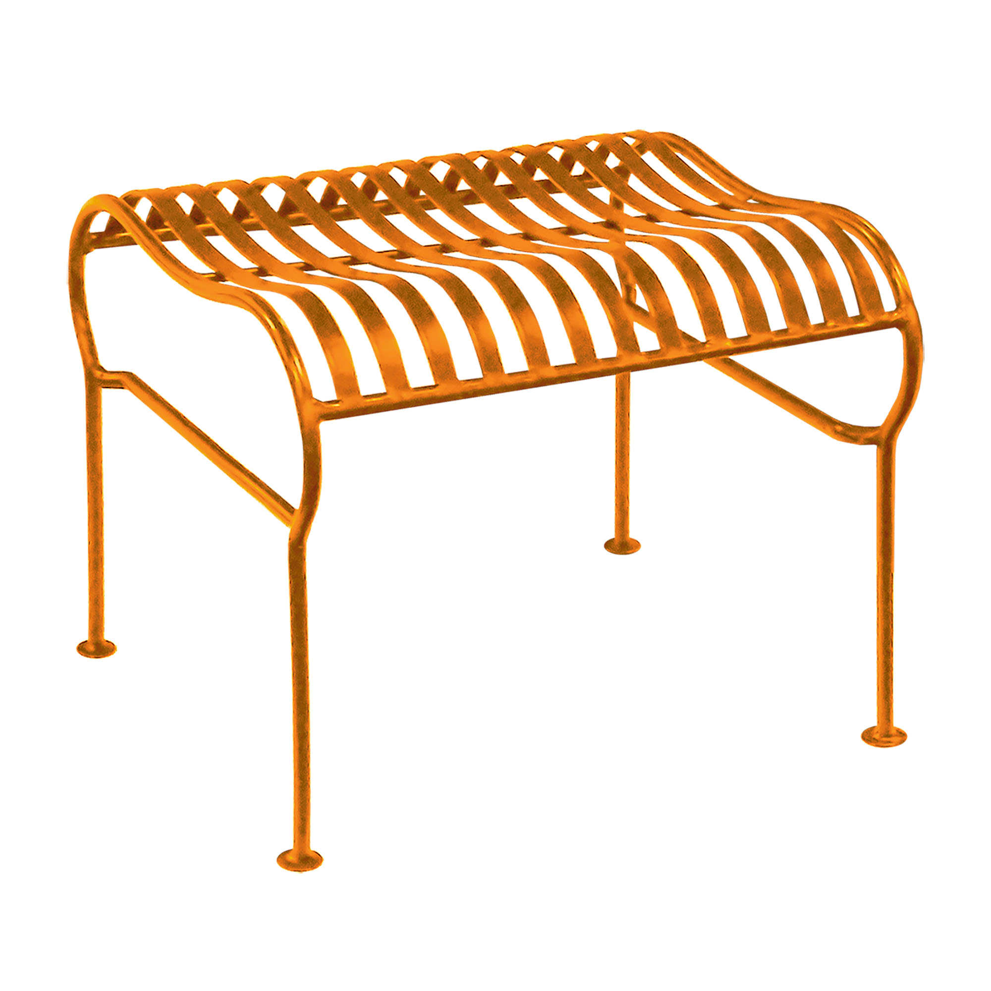 Product Image for Fotpall i smide orange