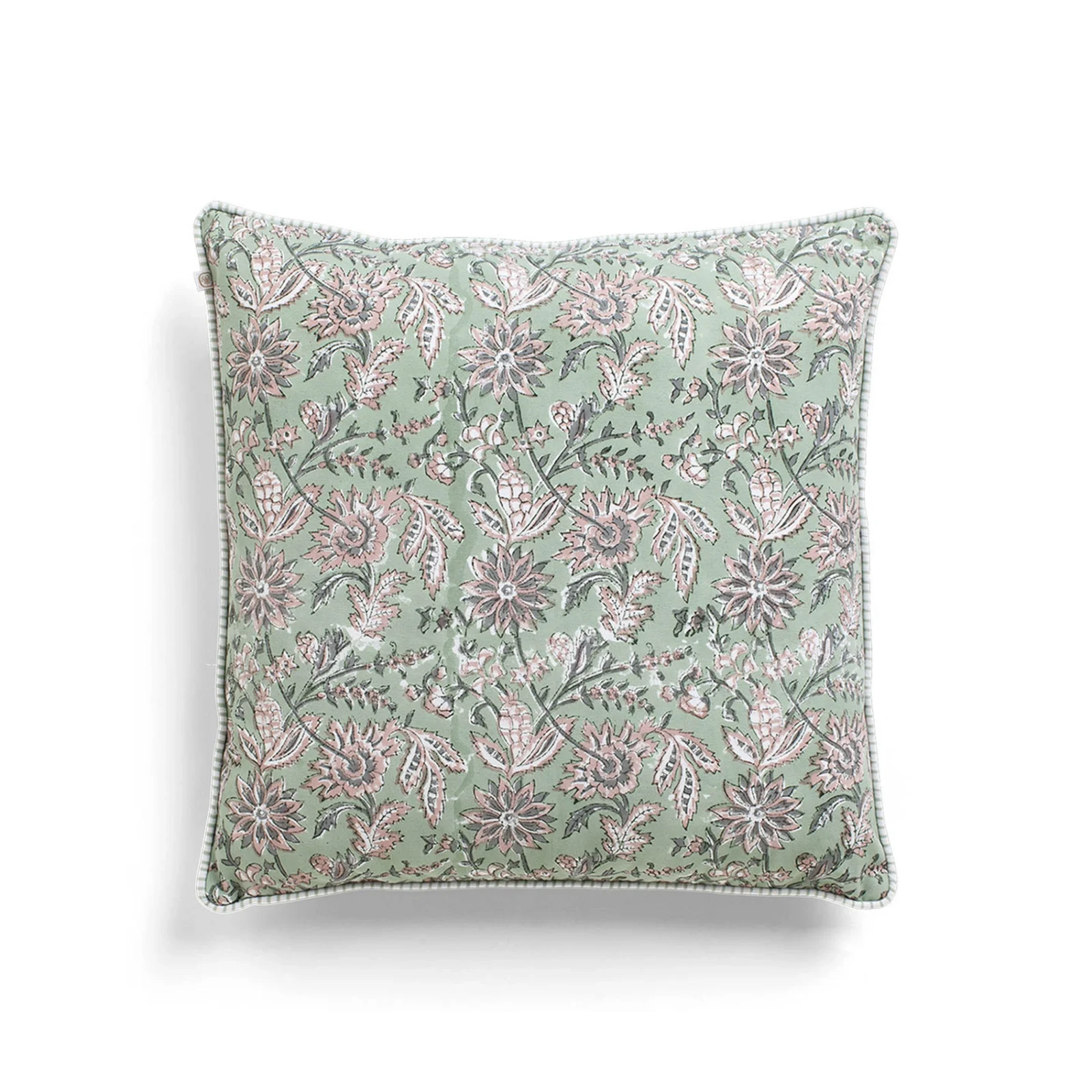 Kuddfodral Indian Summer grön 50x50 cm