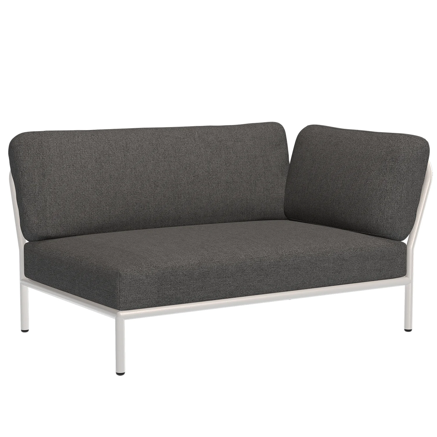 Level 2-sitsdel höger vit