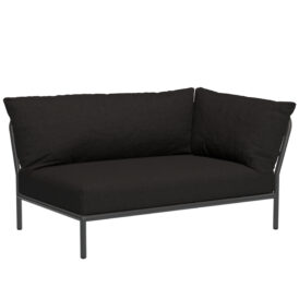 Level2 2-sitsdel höger mörkgrå/char