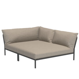 Level2 Cozy Corner höger mörkgrå/ash