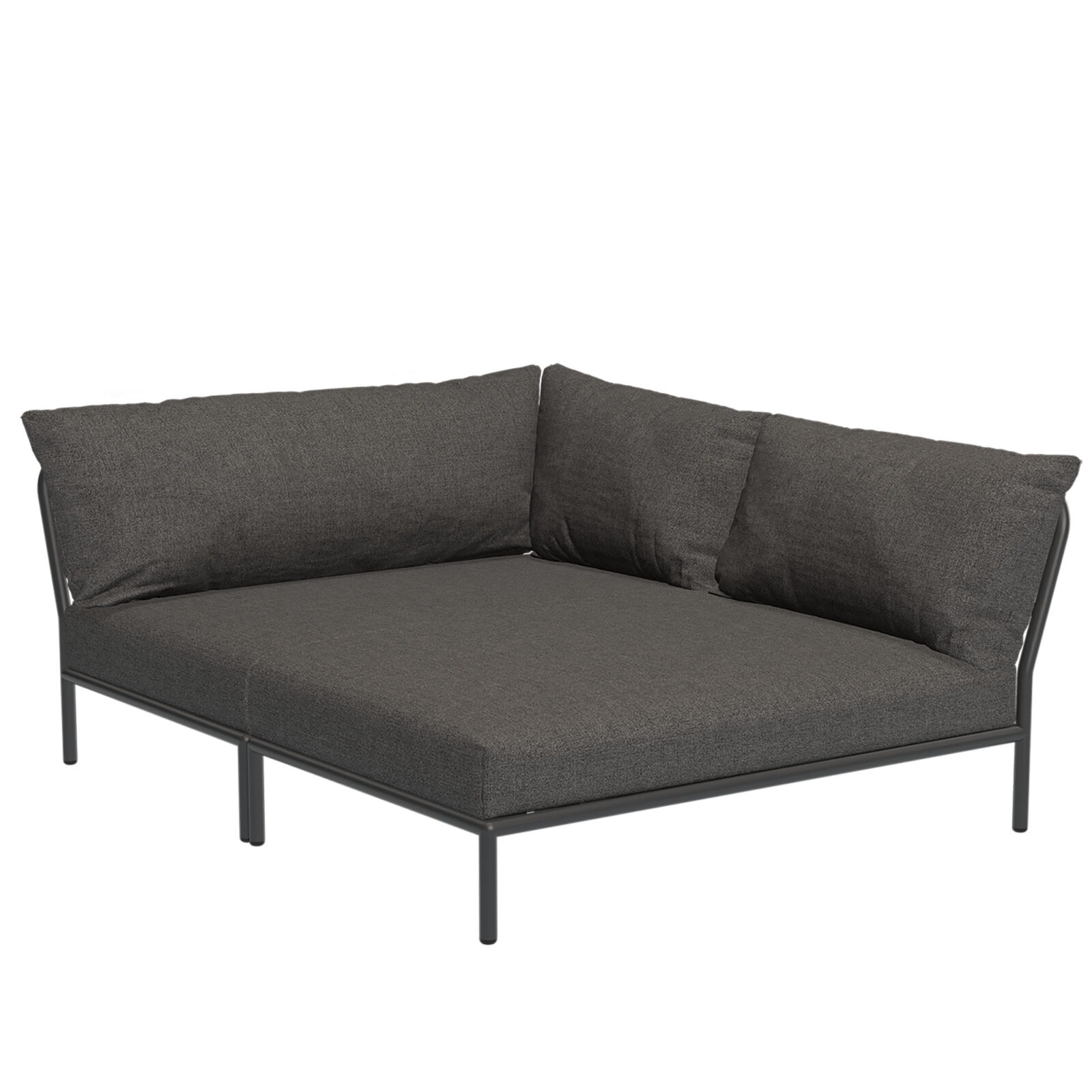 Level2 Cozy Corner höger mörkgrå/mörkgrå
