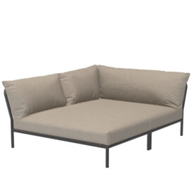 Level2 Cozy Corner vänster mörkgrå/ash