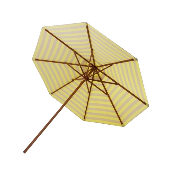 Messina parasoll lemon/sand Ø300 cm
