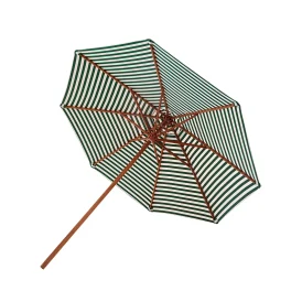 Messina parasoll apricot/dark green Ø300 cm