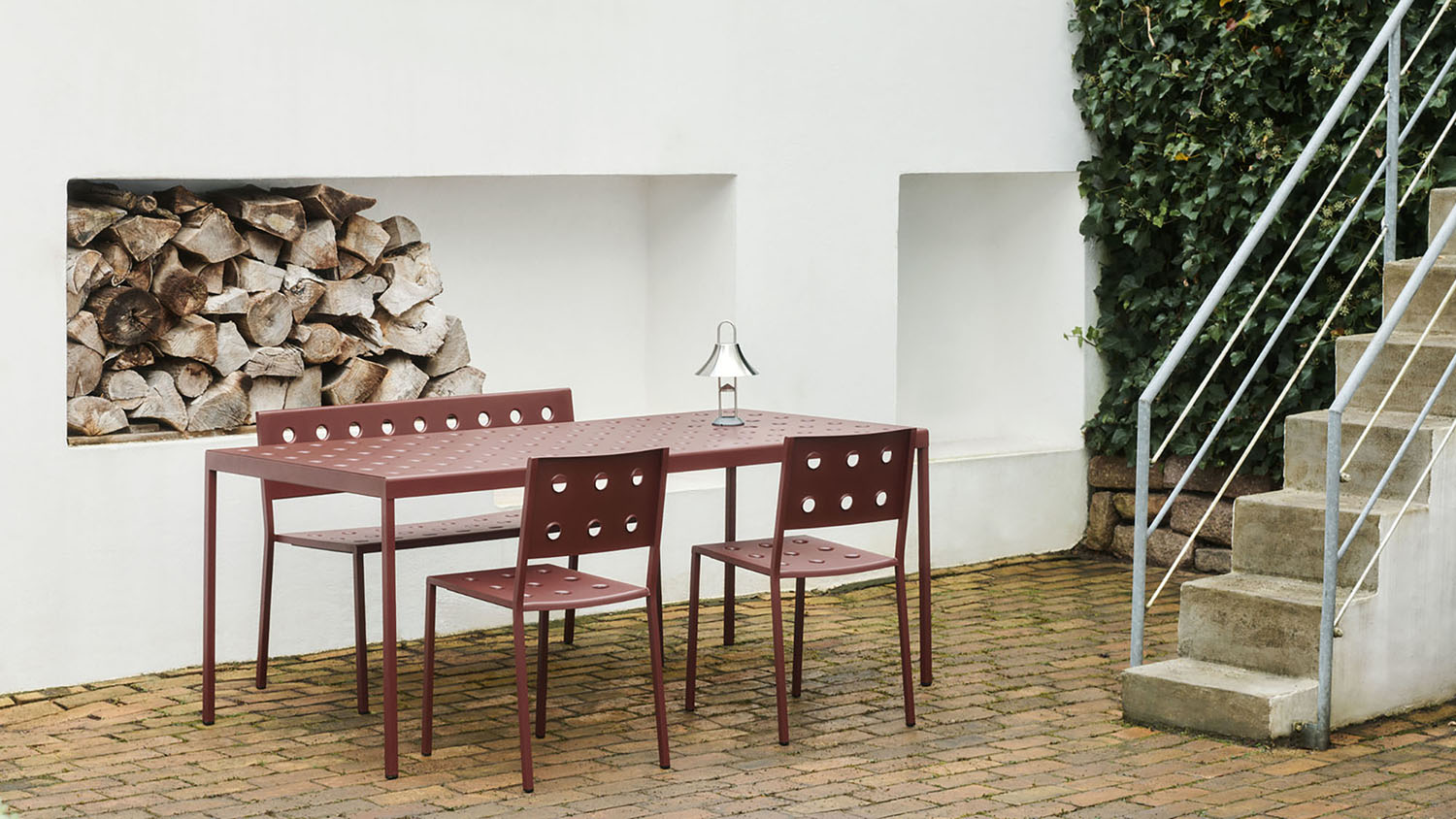 Balcony matsoffa röd