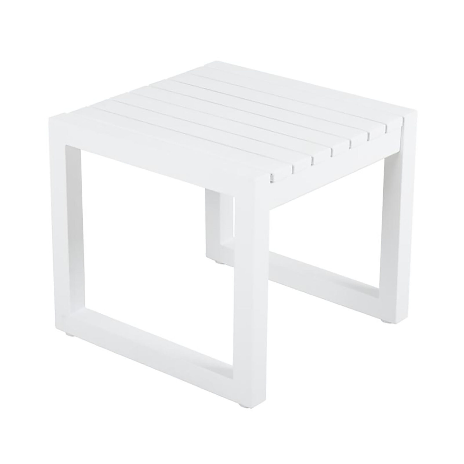 Vevi sidobord vit 40x40 cm