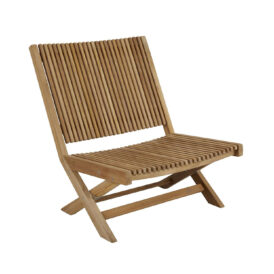 Julita loungefåtölj teak