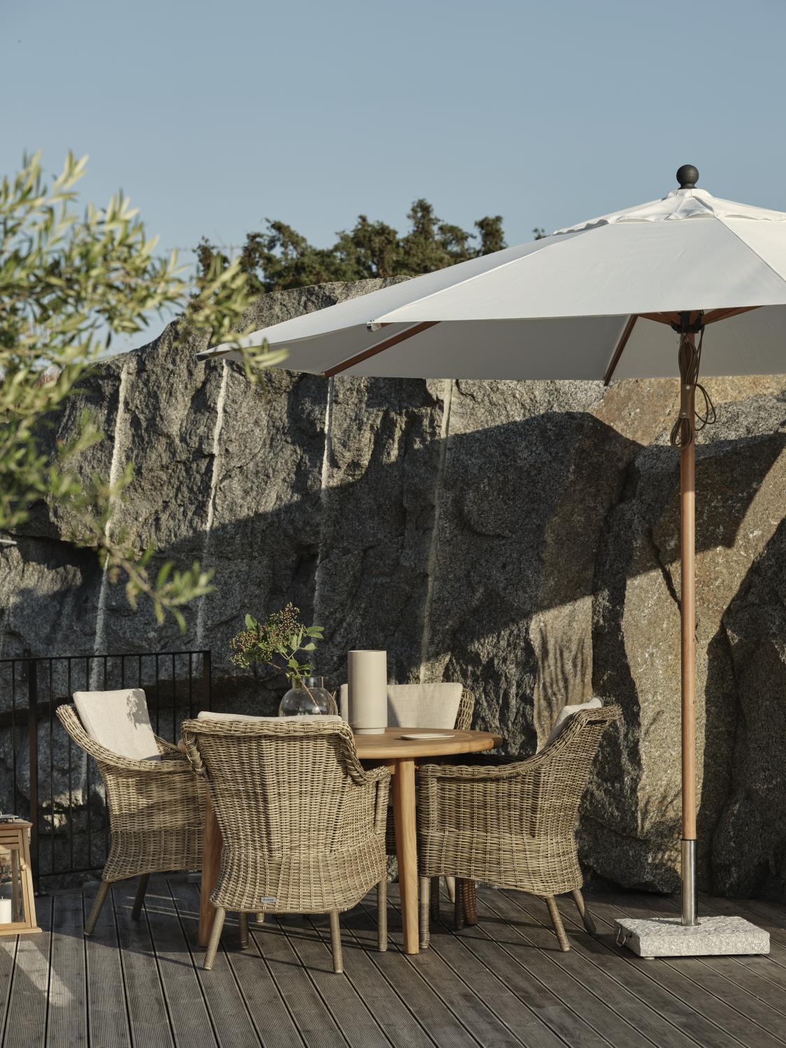 Paliano kommer i två storlekar för att matcha storleken på just din uteplats eller...