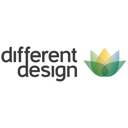 Logotyp för varumärket Different Design.