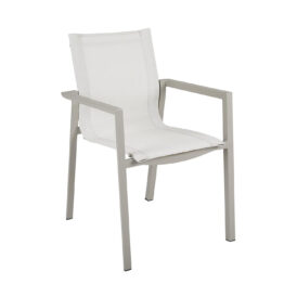 Delia karmstol Khaki/Offwhite