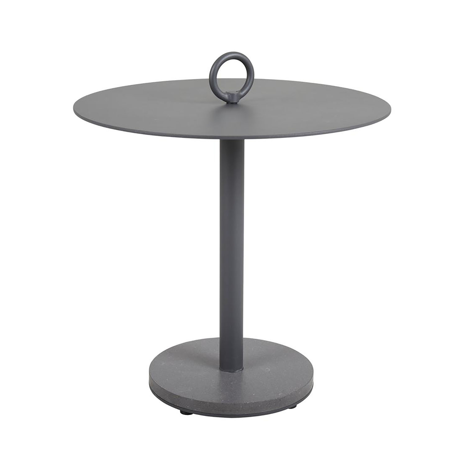 Product Image for Niobe sidobord Antracit Ø50 cm
