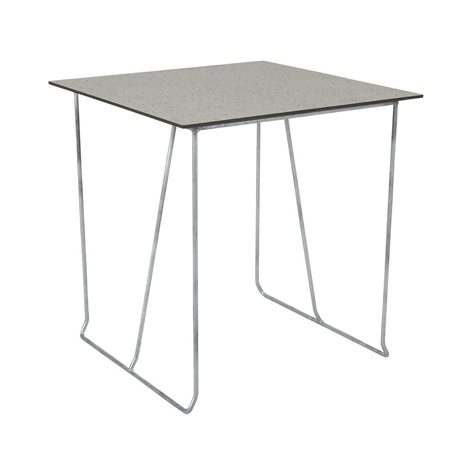 Sinarp bordsstativ Galv 62x62 cm