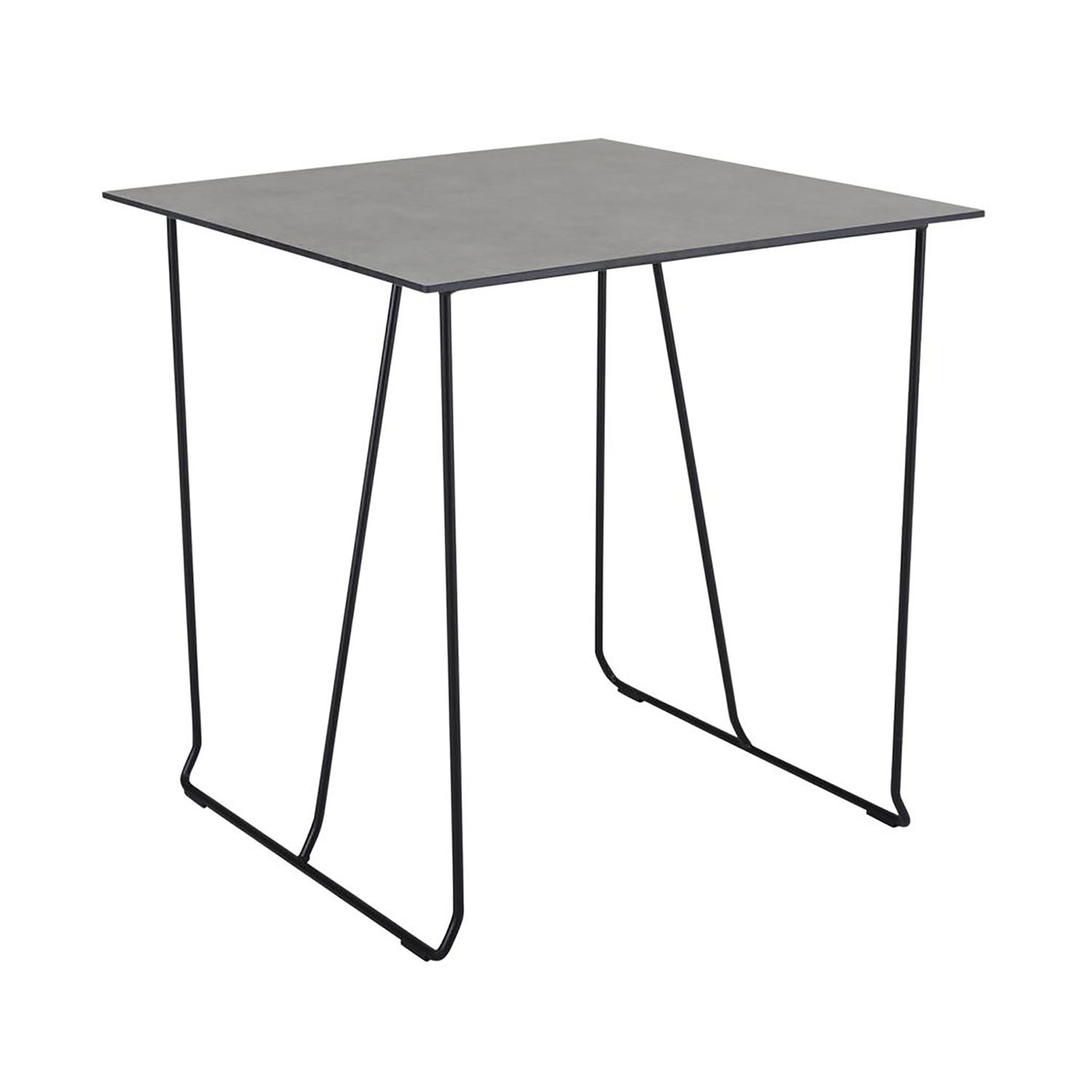 Sinarp bordsstativ Svart 62x62 cm