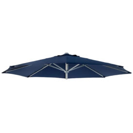 Parasollduk Ø250 cm i färgen marinblå.Passar enbart Andria parasoll Ø250 cm från Brafab. Duken...