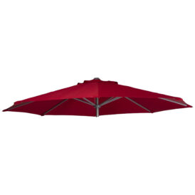 Parasollduk Ø300 cm i färgen röd.Passar enbart Andria parasoll Ø300 cm från Brafab. Duken skall ej...