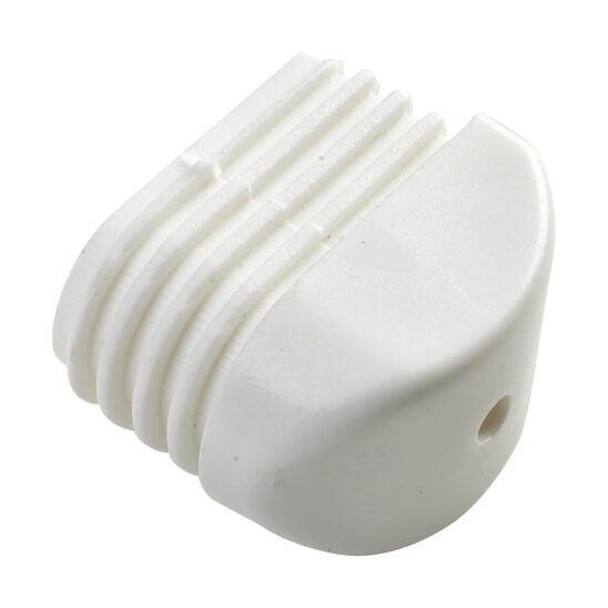 Fot i vitt till Brafabs Andy stol. Foten är en reservdel och bör ej användas till möbler av andra...