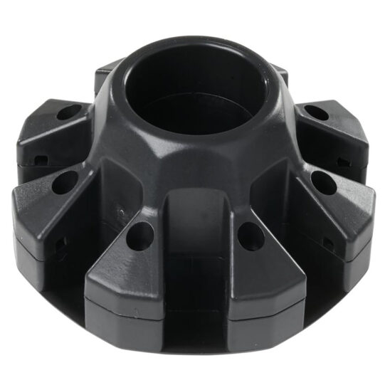 Nedre fäste till parasollspröt. Passar Linz fyrkantiga parasoll från Brafab (250x250 och 300x300...