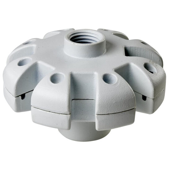 Övre fäste till parasollspröt. Passar Linz fyrkantiga parasoll från Brafab (250x250 och 300x300...