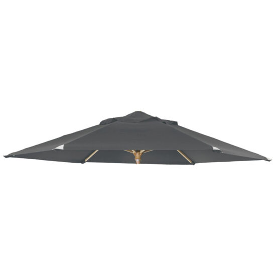 Parasollduk till Reggio i storleken Ø300 cm. Vackra läderskoningar och väv av 250 g...