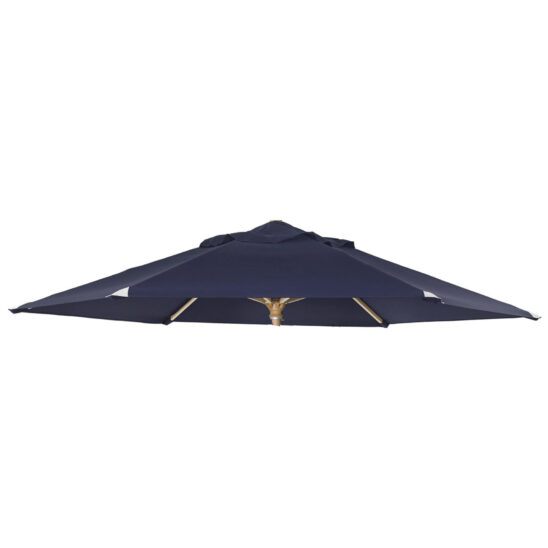 Parasollduk till Reggio i storleken Ø300 cm. Vackra läderskoningar och väv av 250 g...