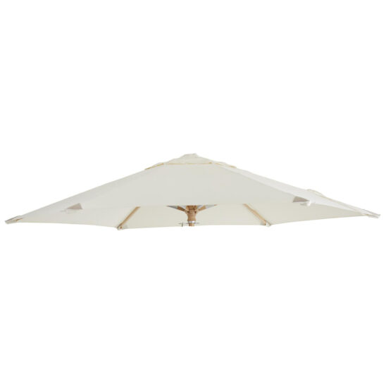 Parasollduk till Trieste i storleken Ø250 cm. Vackra läderskoningar och väv av 250 g...