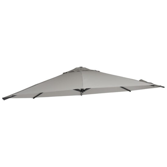 Tyg till Varallo hängarmsparasoll i storleken Ø375 cm. Parasollduken är i 250 g yarn dyed polyester...