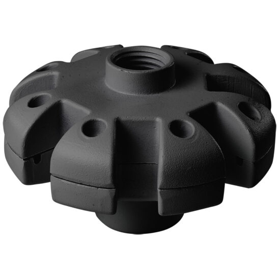 Linz fäste övre Svart (fyrkantiga)