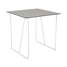 Sinarp bord Vit/Terrazzo 70x70 cm