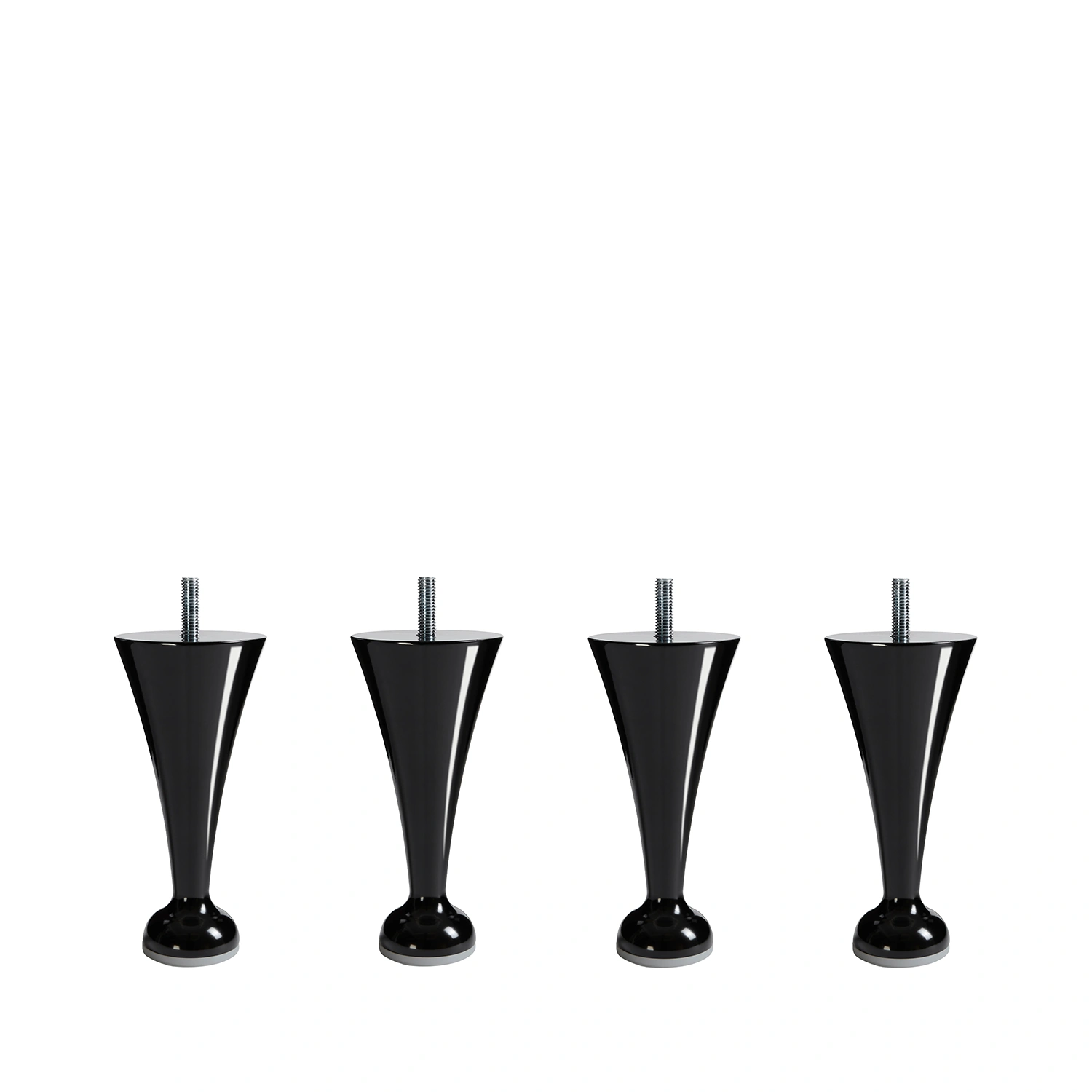 Product Image for Classic sängben svart - 13 cm